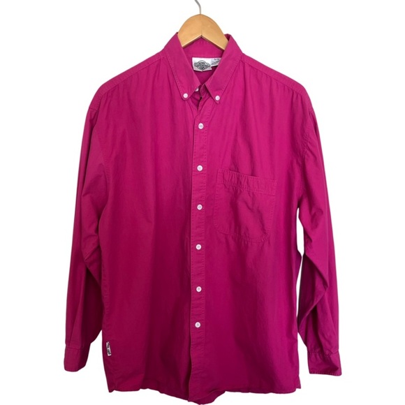 Vintage 1991 Acme Clothing Co. Looney Tunes Pink Button Down - Picture 2 of 7